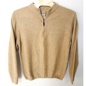 Scandia Woods Qtr Zip Knit Sweater‎ Mens XXL